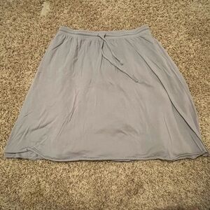 Garnet Hill Charcoal Skirt